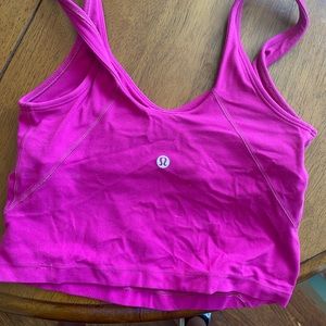 Align sports bra bright pink